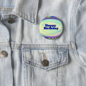 Happy Birthday Ronde Button 5,7 Cm (In situ)