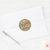 Happy Birthday Ronde Sticker (Envelop)