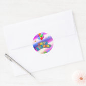 Happy Birthday Ronde Sticker (Envelop)