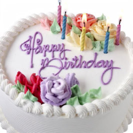 Happy Birthday Ronde Sticker