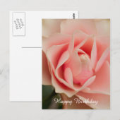 Happy Birthday Roos Briefkaart (Voorkant / Achterkant)