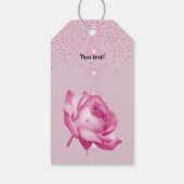 Happy Birthday Roos Gift Labels Cadeaulabel (Achterkant)