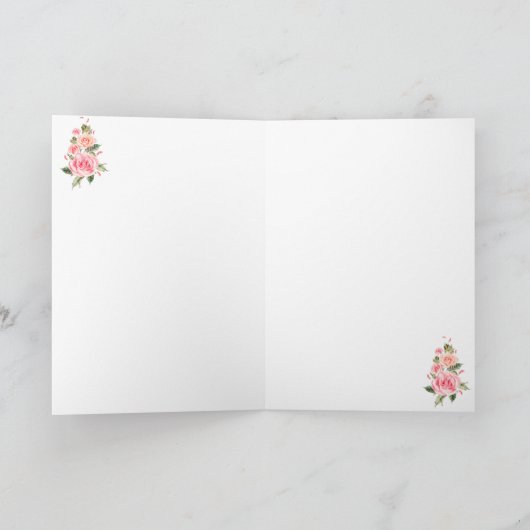 Happy Birthday Roos Kaart (Binnen)