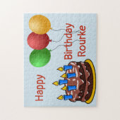 Happy Birthday Rourke 2018 Legpuzzel (Verticaal)