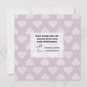 Happy Birthday roze 20 Photo Collage Kaart (Achterkant)