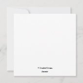 Happy Birthday  roze bloemetjes stijlvol bloemen Feestdagenkaart (Achterkant)