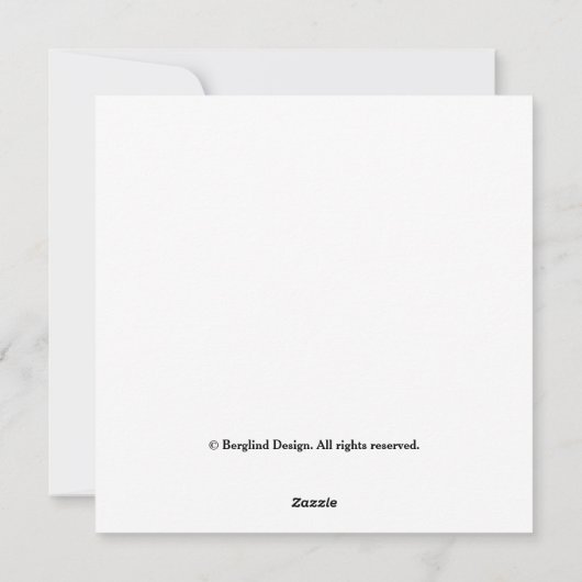 Happy Birthday  roze roos bloemenboho classy Feestdagenkaart (Achterkant)