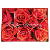 Happy Birthday Rozen Gift Bag Large Cadeautasje (Voorkant)
