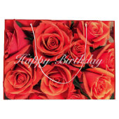 Happy Birthday Rozen Gift Bag Large Cadeautasje (Achterkant)
