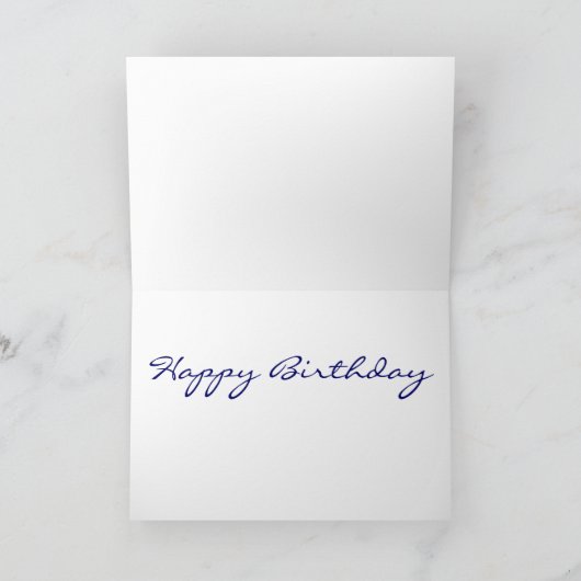 Happy Birthday Rozen Kaart (Binnen)