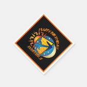 Happy Birthday Sagittarius Zodiac Birth Sign Servetten (Hoek)