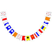 Happy Birthday Sailing Flag Alphabet Vlaggetjes (Alle)