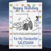 Happy Birthday Salesman