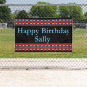 "Happy Birthday Sally Custom Spandoek (Insitu)