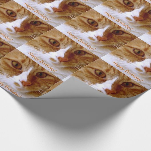 Happy Birthday Schattig autowrakken papier (Hoek)