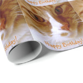 Happy Birthday Schattig autowrakken papier (Rol Hoek)