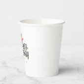 Happy Birthday - Schattigee Fox Paper Cups Papieren Bekers (Links)