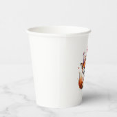 Happy Birthday - Schattigee Fox Paper Cups Papieren Bekers (Rechts)