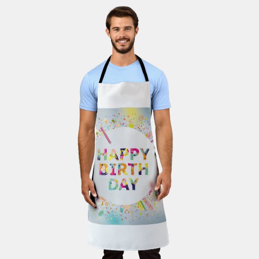 Happy Birthday Schort (Gedragen)