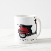 Happy Birthday Scooter Mok (Voorkant rechts)