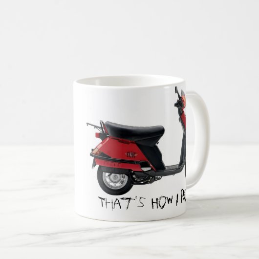 Happy Birthday Scooter Mok (Voorkant rechts)