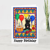 Happy Birthday Scot Kaart (Voorkant)