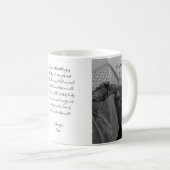 Happy Birthday Script Foto Baby Mum Birthday Gift Koffiemok (Voorkant rechts)