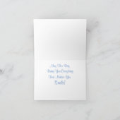 Happy Birthday Seagull Kaart (Binnen)