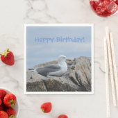 Happy Birthday Seagull Servetten (Insitu)