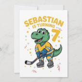 Happy Birthday Sebastian  Invitation Kaart (Voorkant)