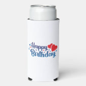 happy birthday seltzer blikjeskoeler (Seltzer Voorkant)