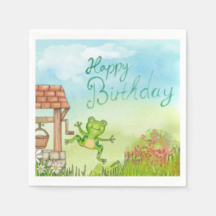 Happy Birthday Servetten