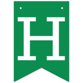 Happy Birthday Shamrocks Dog Vlaggetjes (Tweede vlag)