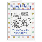Happy Birthday Shopkeeper (Voorkant)