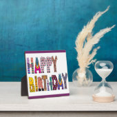 "HAPPY BIRTHDAY" SIGN FOTOPLAAT (Insitu)