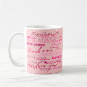 "Happy Birthday Sis!" mok (Links)