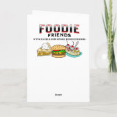 Happy Birthday Sister | Chocolate Cake Kaart (Achterkant)