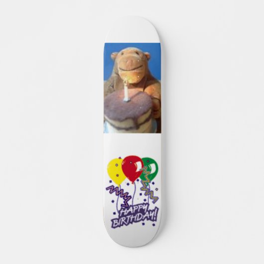 Happy Birthday Skateboard (Voorkant)