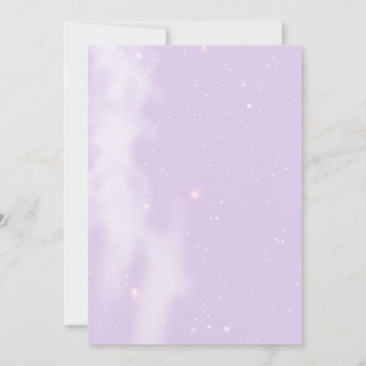 Happy Birthday Sky Aesthetic Star  Kaart (Achterkant)