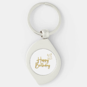 Happy Birthday Sleutelhanger