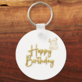 Happy Birthday Sleutelhanger (Voorkant)
