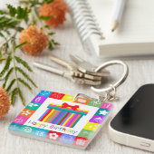 Happy Birthday Sleutelhanger (Voorkant Rechts)