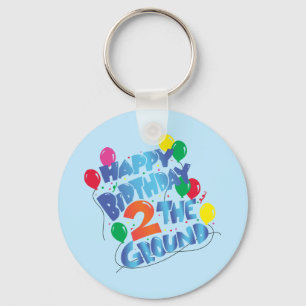 Happy Birthday Sleutelhanger