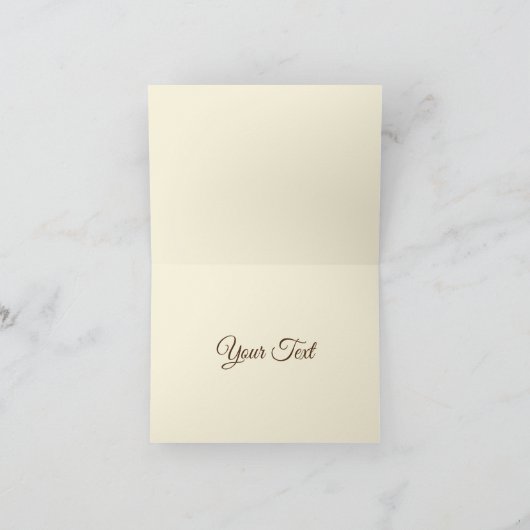 Happy Birthday Slice of Chocolate Berry Cake Kaart (Binnen)