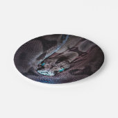 Happy Birthday Snake Party Borden Papieren Bordje (Gekanteld)