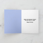 Happy Birthday Snarky Cat in Face Mask Feestdagen Kaart (Binnen)