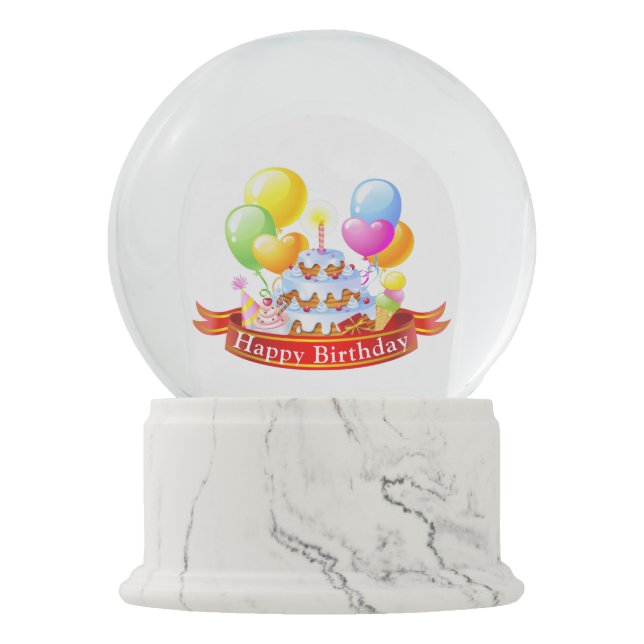 Happy Birthday Sneeuwbol (Voorkant)