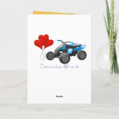 Happy Birthday Son 4X4 Truck Blessenaar Faith Kaart (Achterkant)