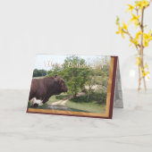 Happy Birthday Son-customize Kaart (Gele Bloem)