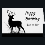 Happy Birthday Son-in-law  Stag, Deer<br><div class="desc">Happy Birthday Son-in-law  Stag,  Deer Animal,  Wildlife,  Natuur</div>